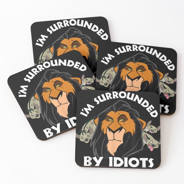 Item preview, Lion King Scar Surrounded by Idiots designed and sold by NguyenHan239.