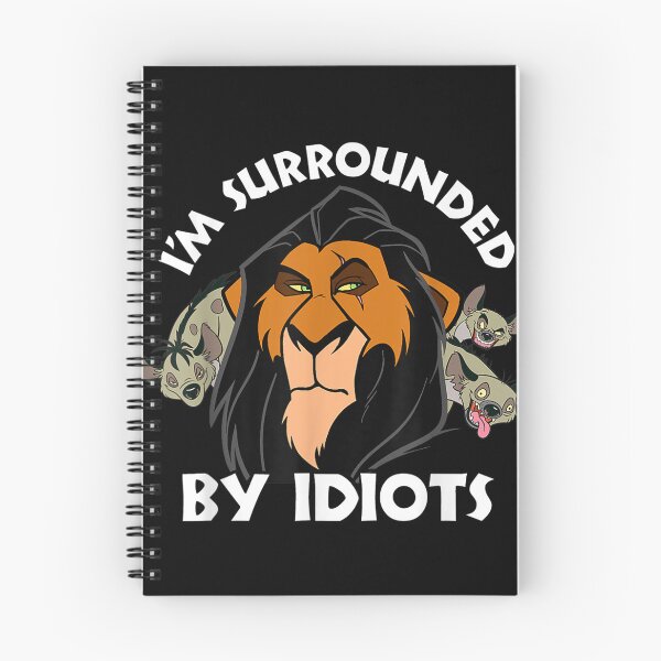 Item preview, Lion King Scar Surrounded by Idiots designed and sold by NguyenHan239.