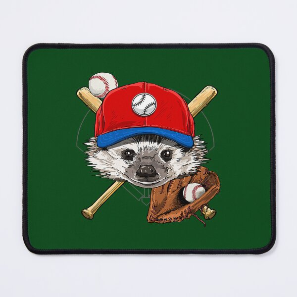 Item preview, Baseball Player Hedgehog Pitcher Catcher Baseball Coaches283 designed and sold by Positiv3Arts.