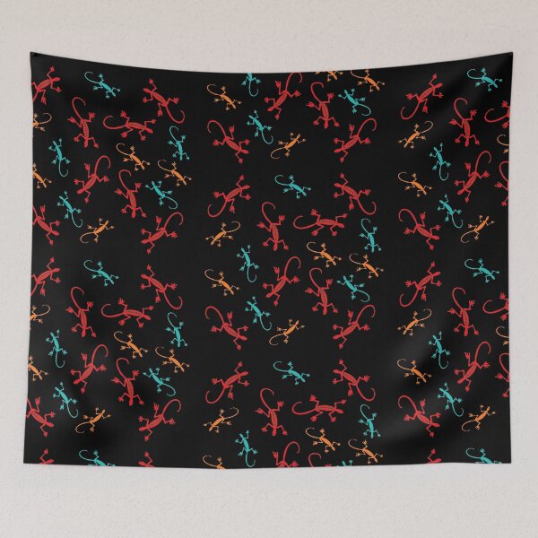 Item preview, Lizards on Black Background designed and sold by JLPeterson65.