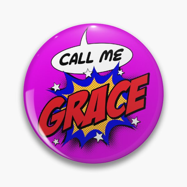 Item preview, Personalised Call Me Grace Pop Art Comic Design designed and sold by CandOCreative.