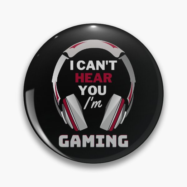 Item preview, I can't hear you I am gaming, can't hear you I'm gaming  designed and sold by Reddiamond3 ⭐⭐⭐⭐⭐.