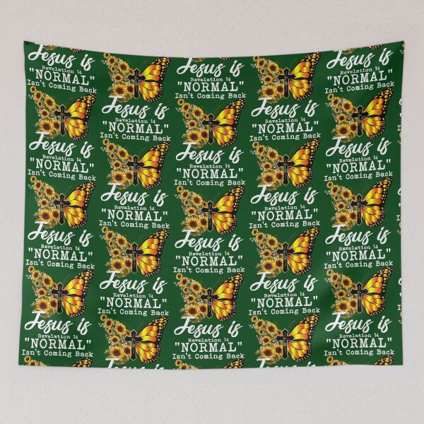 Item preview, Jesus Christian Normal Isnt Coming Back Jesus Is Christian Sunflower Women designed and sold by Positiv3Arts.