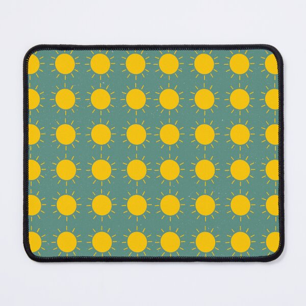 Item preview, Sun pattern dark turquoise color designed and sold by PrettywithColor.