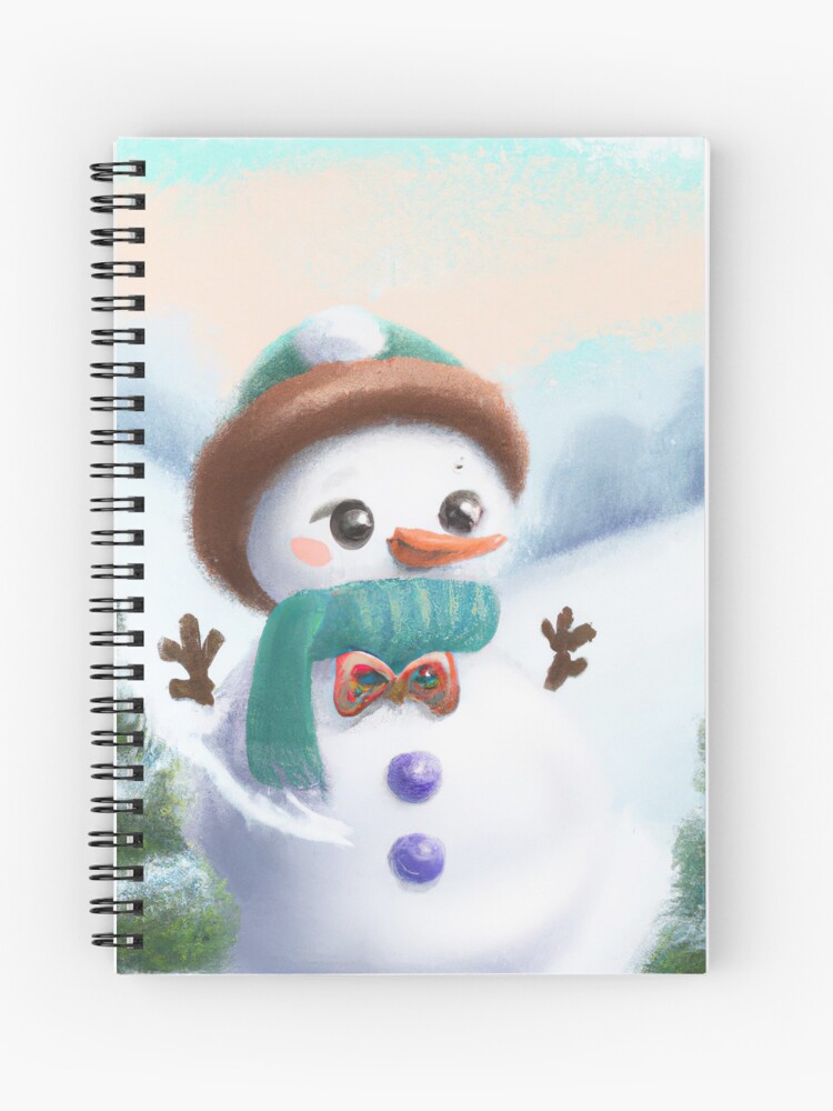 Cute Winter Snowman Drawing Stock Illustration - Download Image Now -  Snowman, Illustration, Drawing - Art Product - iStock
