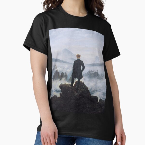 Artikel-Vorschau von Wanderer über dem Nebelmeer, designt und verkauft von BestPaintings.