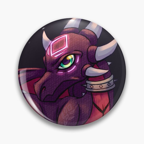 Item preview, Cynder the Dragon (PURPLE borderless transparent variant) designed and sold by theHoodedNeku.