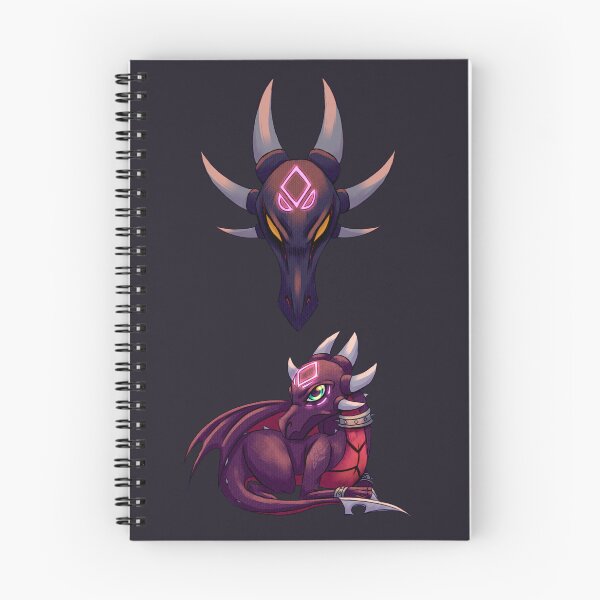 Item preview, Cynder the Dragon (PURPLE borderless transparent variant) designed and sold by theHoodedNeku.