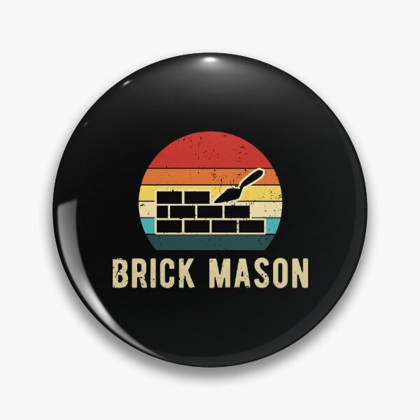 Item preview, Retro Brick Mason Vintage  designed and sold by NestaReign.
