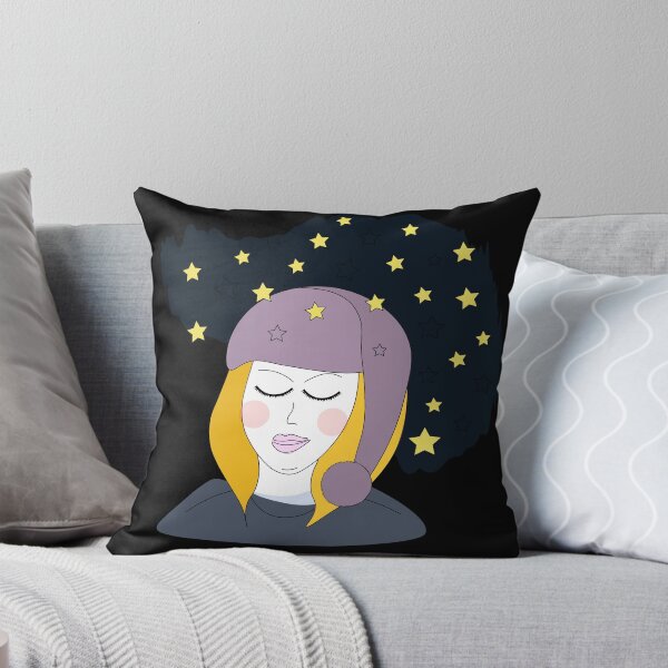 Item preview, sleeping face and stars designed and sold by SunGraphicArt.