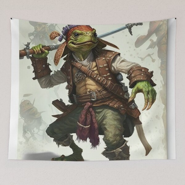 Item preview, turtle pirate designed and sold by IA-Power.