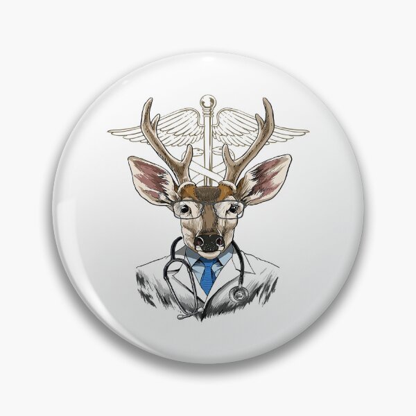 Item preview, Deer Doctor Vet Veterinarian Animal Lover 292 designed and sold by Studio12b.