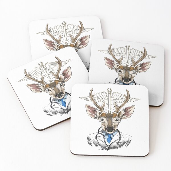 Item preview, Deer Doctor Vet Veterinarian Animal Lover 292 designed and sold by Studio12b.