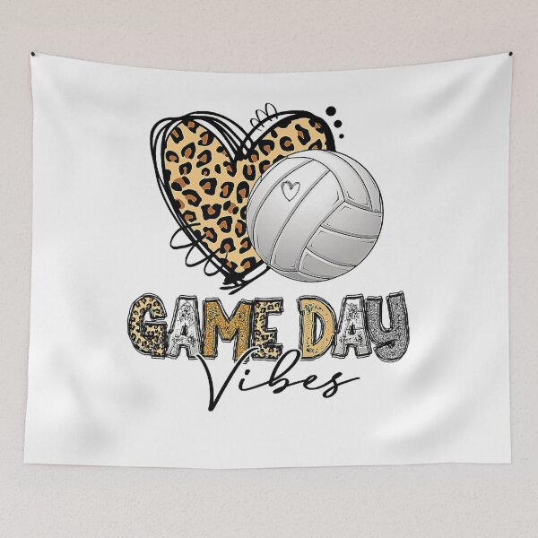 Item preview, Bleached Volleyball Game Day Vibes Volleyball Mom Game Day  designed and sold by DosuIsora.