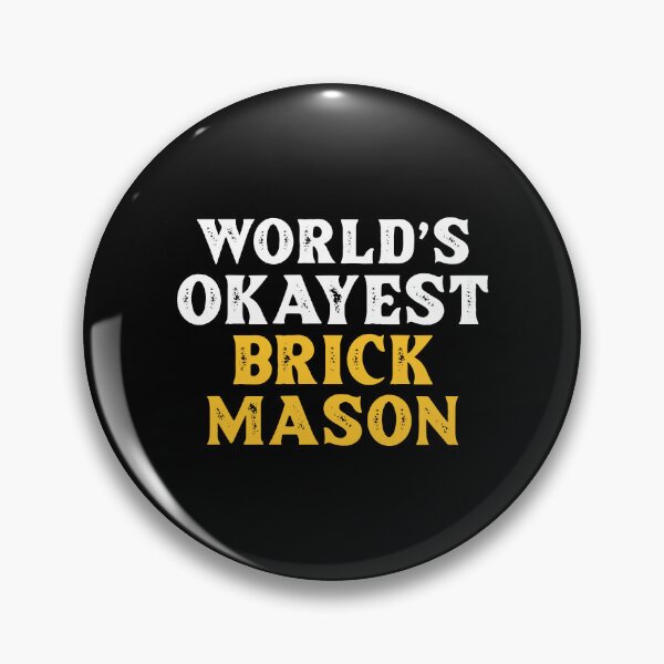 Item preview, Witty Brick Mason designed and sold by NestaReign.