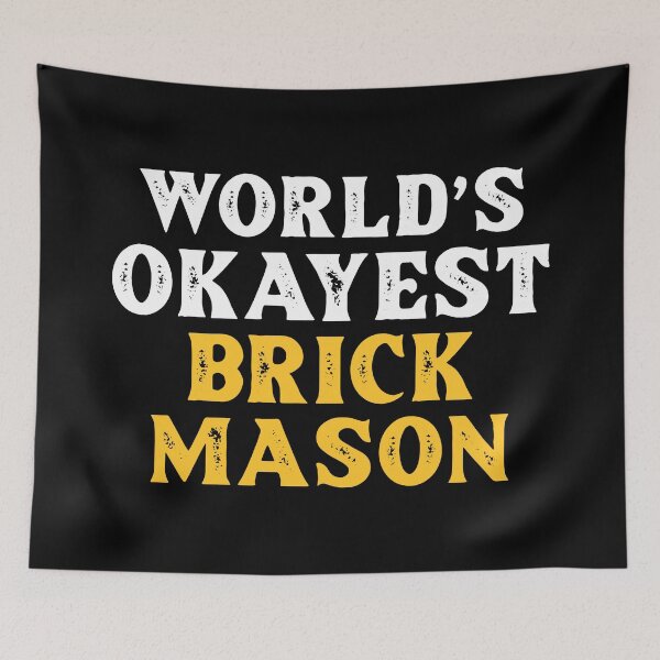 Item preview, Witty Brick Mason designed and sold by NestaReign.