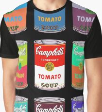 Andy Warhol Campbell's soup cans Graphic T-Shirt