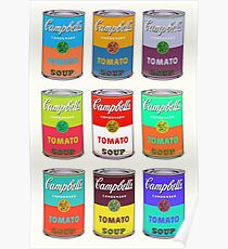 Andy Warhol Campbell's soup cans Poster