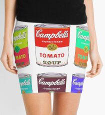Andy Warhol Campbell's Suppendosen Minirock