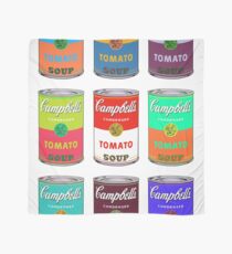 Andy Warhol Campbell's soup cans Scarf