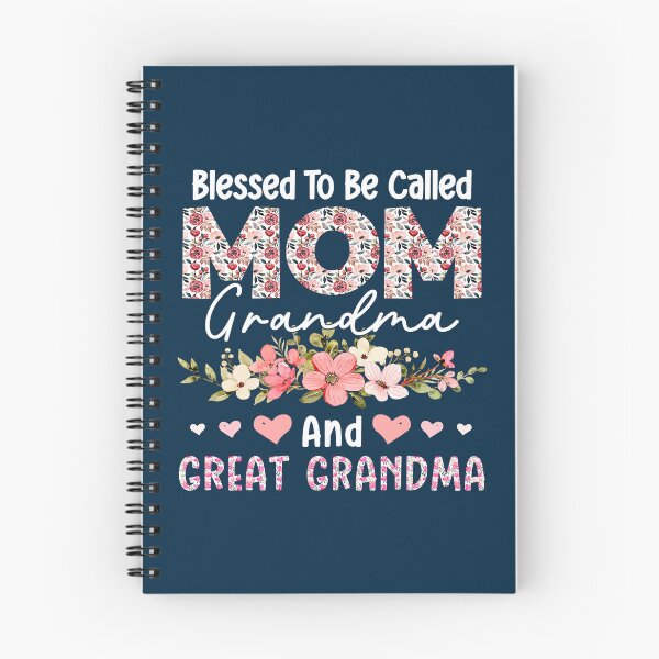 Item preview, Women Blessed To Be Called mom grandma great grandma floral  designed and sold by Studio12b.