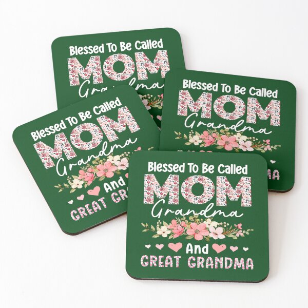 Item preview, Women Blessed To Be Called mom grandma great grandma floral  designed and sold by Studio12b.