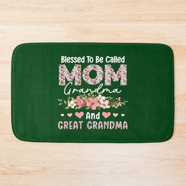 Item preview, Women Blessed To Be Called mom grandma great grandma floral  designed and sold by Studio12b.