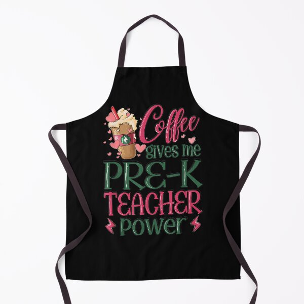 Item preview, Coffee Gives Me Pre K Teacher Power designed and sold by DosuIsora.