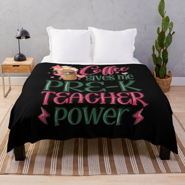 Item preview, Coffee Gives Me Pre K Teacher Power  designed and sold by DosuIsora.