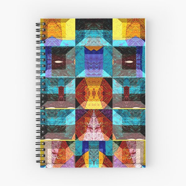 Item preview, POWERFUL LUMINOUS RADIAL COSMIC LABYRINTH PATCHWORK -  SPIRITUAL AWAKENING CUBIC GEOMETRIC ART PATTERN IN DEEP* designed and sold by Ralek.