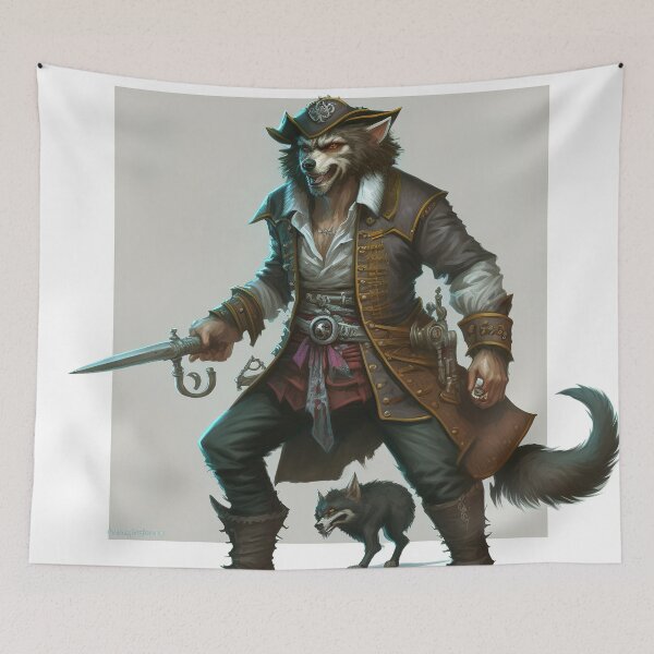 Item preview, wolf pirate designed and sold by IA-Power.