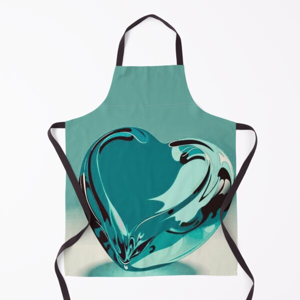 Item preview, Heart Shaped Blue Glass designed and sold by NengShop.