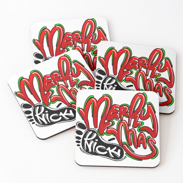 Item preview, Merry kickmas designed and sold by Graffitidesign.