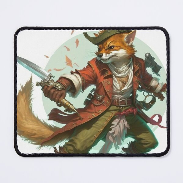 Item preview, fox pirate designed and sold by IA-Power.
