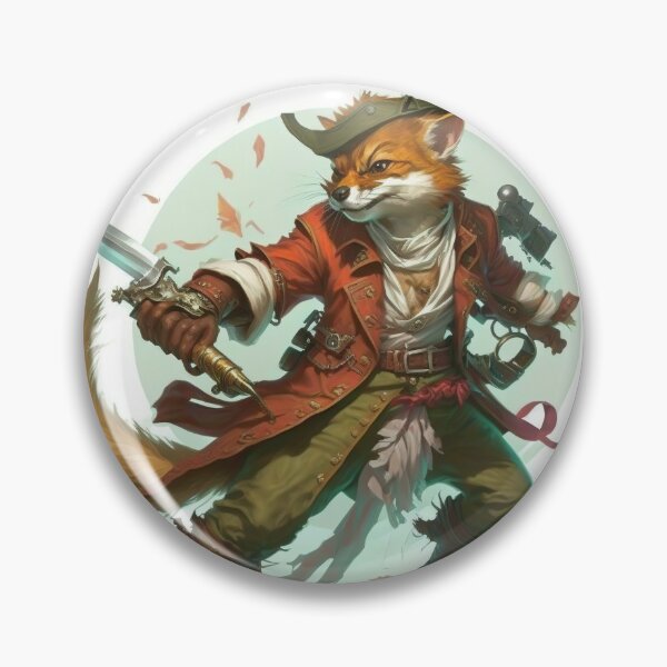 Item preview, fox pirate designed and sold by IA-Power.