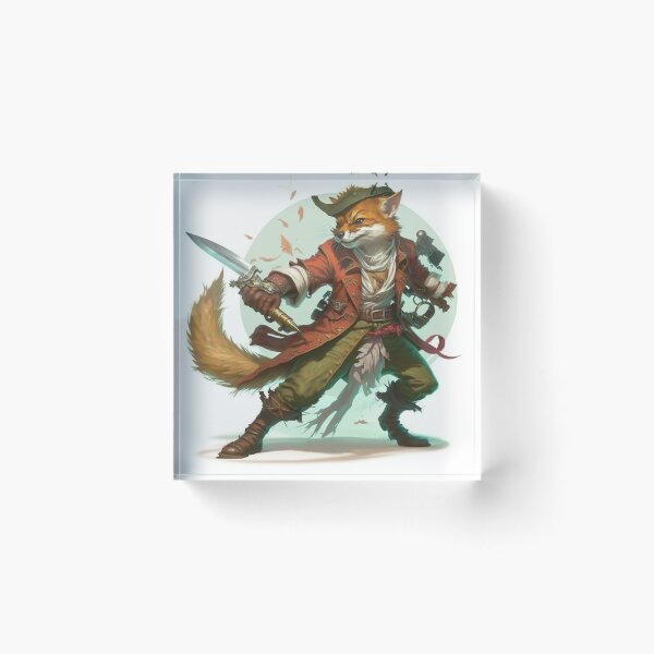 Item preview, fox pirate designed and sold by IA-Power.