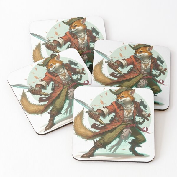 Item preview, fox pirate designed and sold by IA-Power.