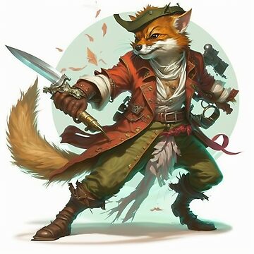 Artwork thumbnail, fox pirate by IA-Power