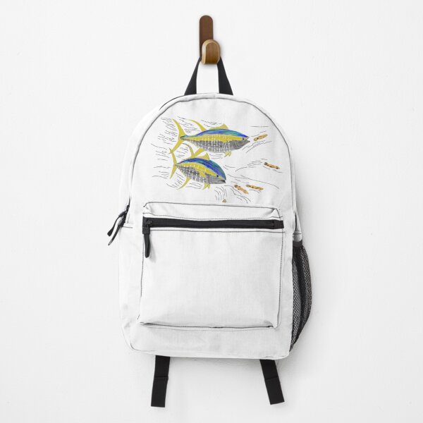 Item preview, Ahi chasing squid sticker designed and sold by kylepeacockart.