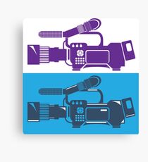 Video Camera Canvas Print