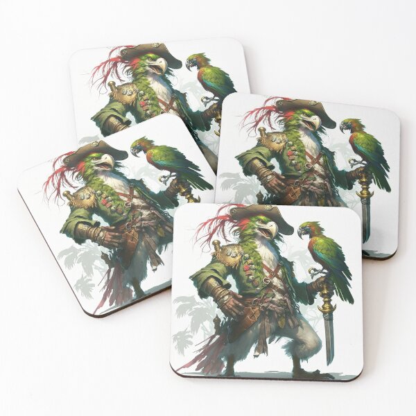 Item preview, green hawk pirate designed and sold by IA-Power.