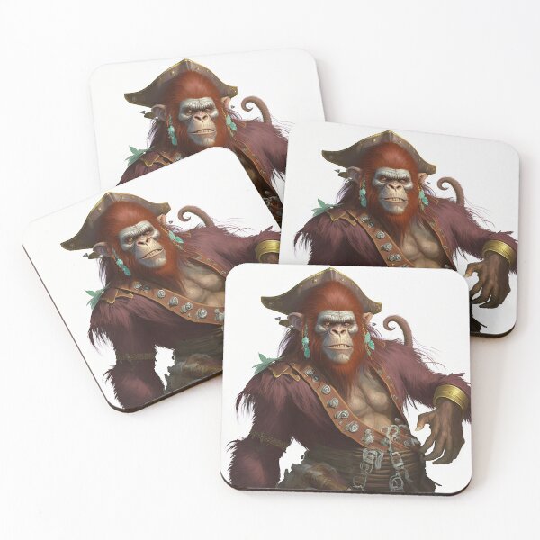 Item preview, oraguntan pirate designed and sold by IA-Power.