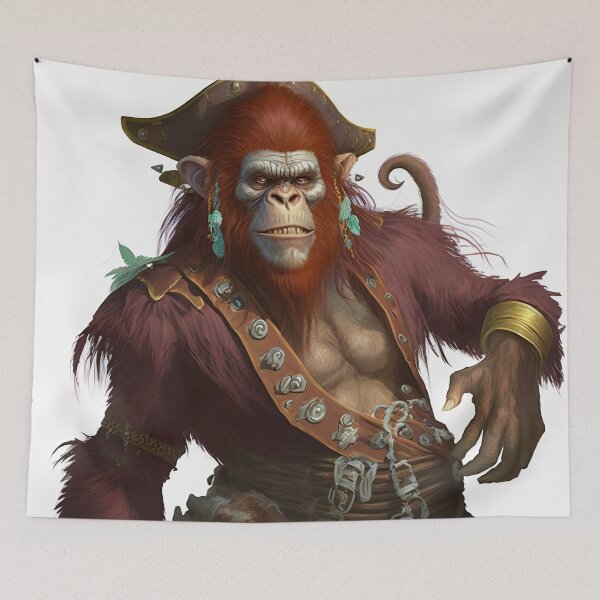 Item preview, oraguntan pirate designed and sold by IA-Power.