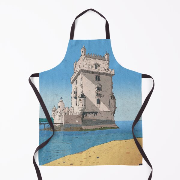 Item preview, Belém Tower, Tower of Saint Vincent Lisbon Illustration  designed and sold by Wall-Art-Sketch.