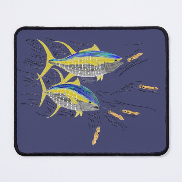 Item preview, Ahi chasing squid designed and sold by kylepeacockart.