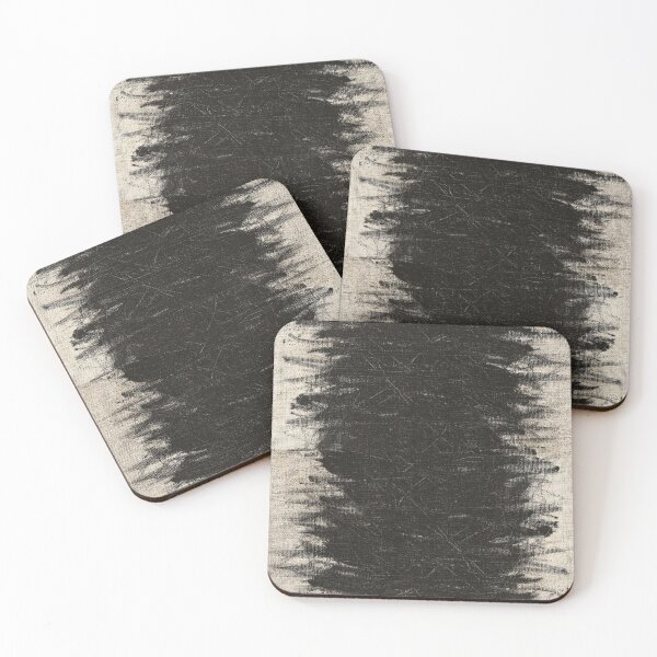 Item preview, Modern Rustic Abstract t - Black Abstract - Neutral -Dark  designed and sold by click4collage.