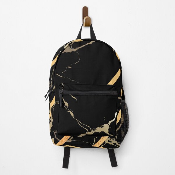 Item preview, Black Marble and Golden lines (Geometric Design) designed and sold by MindedInc.