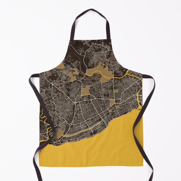 Item preview, Santo Domingo City Map of Dominican Republic - Pastel designed and sold by deMAP.