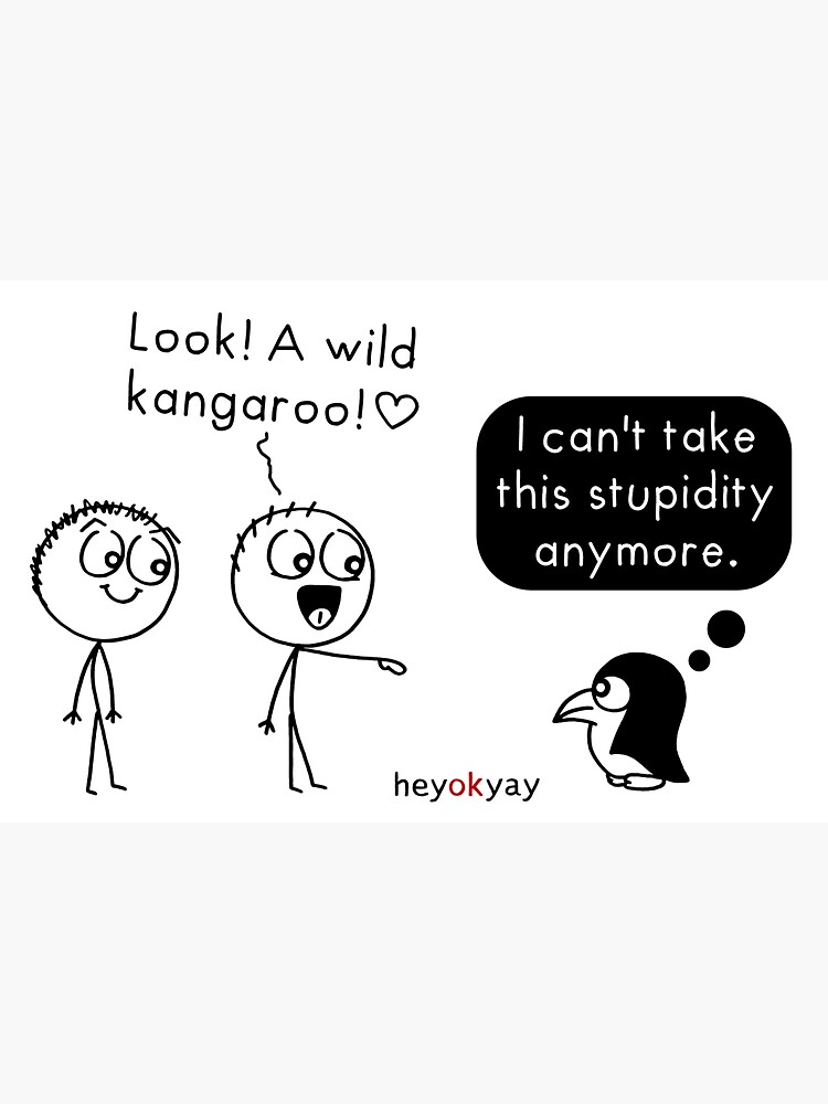 Thumbnail 3 of 3, Magnet, Kangaroo / Penguin designed and sold by heyokyay.