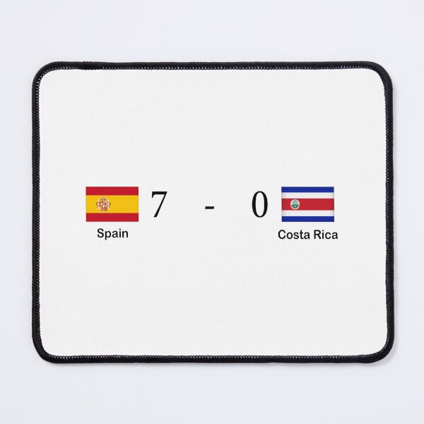 Item preview, Costa Rica vs Spain - Goals World Cup 2022 - Costa Rica 2022 world cup - Spain 2022 world cup - Costa Rica - Spain designed and sold by Stixdesigns.